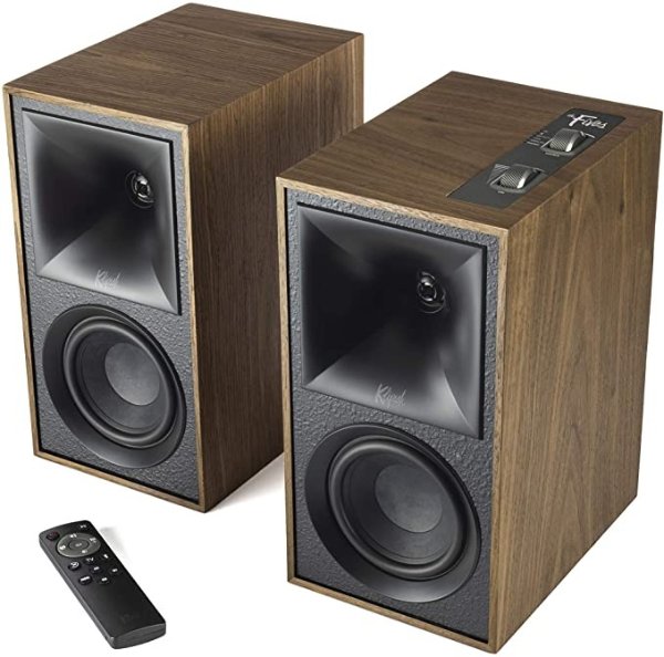 The Fives Powered Speaker System with HDMI-ARC in Walnut