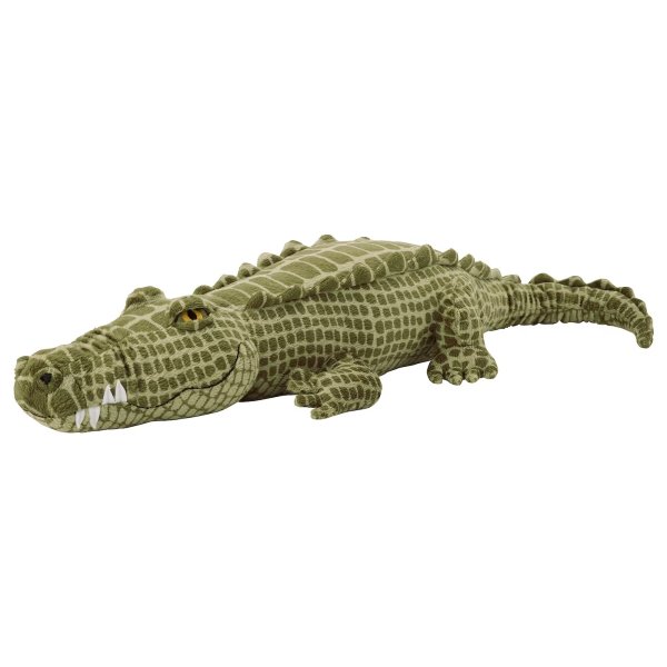JATTEMATT Soft toy, crocodile/green, 32" - IKEA