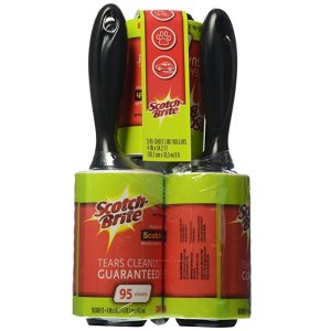 Scotch-Brite Lint Roller Combo Pack, 5-Rollers, 95-Sheets/Roller (475 Sheets Total)