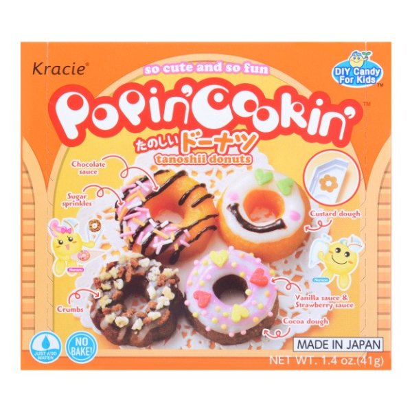 KRACIE Popin' Cookin'Kit Soft Donuts DIY Candy 41g