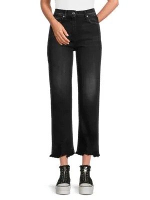 Redon Mid Rise Cropped Jeans