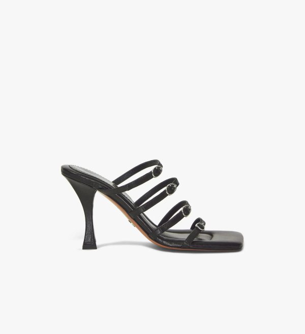 Square Sandals in black | Proenza Schouler