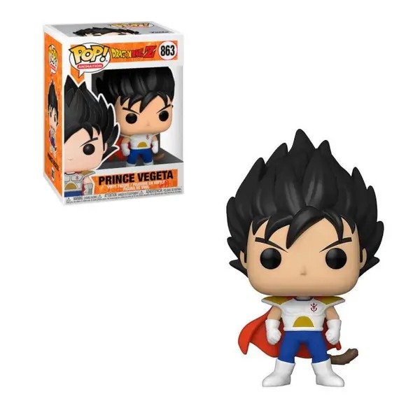 Dragonball Z Prince Vegeta Funko Pop Vinyl