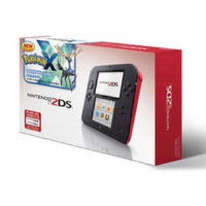 Nintendo 2DS Handheld Video Game Console (with Pokemon X )