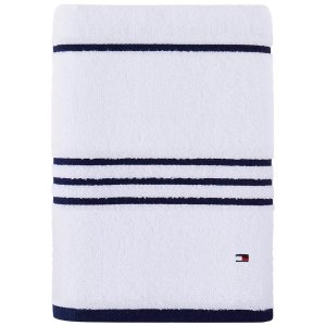 $5.99 毛巾$3.99 面巾$1.99TOMMY HILFIGER 现代美式棉质浴巾 30" x 54"  多色可选