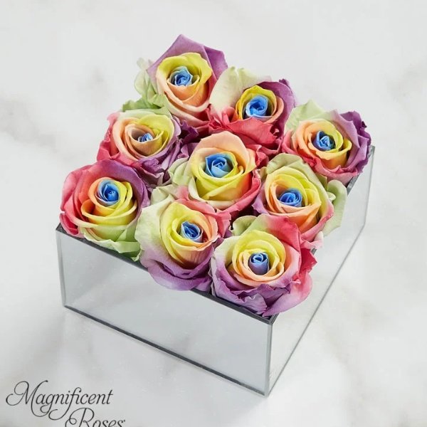 Magnificent Roses® Preserved Kaleidoscope Reflection