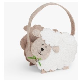 羊羊毛毡篮子