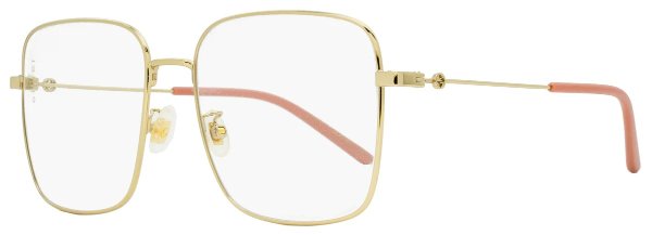 Women's Eyeglasses GG0445O 001 Gold/Pink 56mm