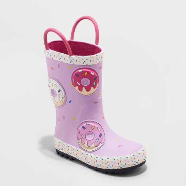 Toddler Girls' Nichelle Rain Boots - Cat & Jack™ Purple