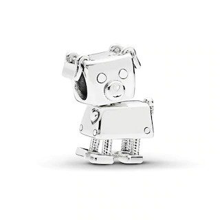 Dangle Charm Bobby Bot Sterling Silver - No Returns or Exchanges|Jared