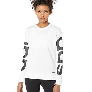 adidas women's essentials brand sweatshirt
