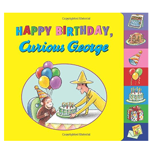 生日快乐 乔治猴 幼儿纸板绘本