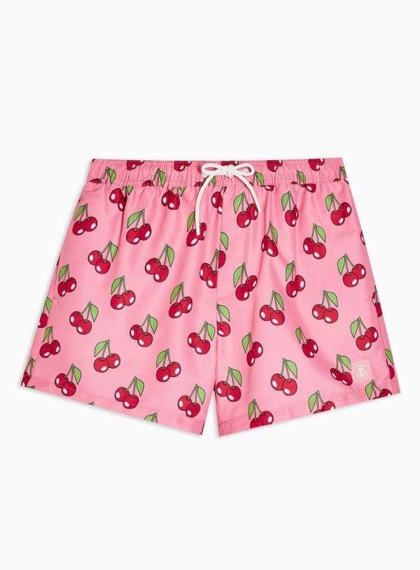樱桃泳裤