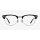 Sweet Janet - Browline Black Silver Frame Glasses | EyeBuyDirect