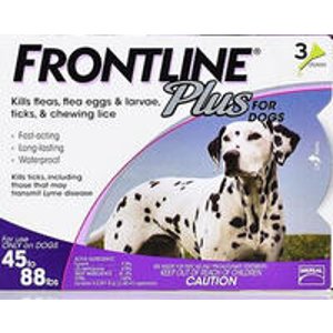 Frontline Plus Flea & Tick Prevention for Dogs
