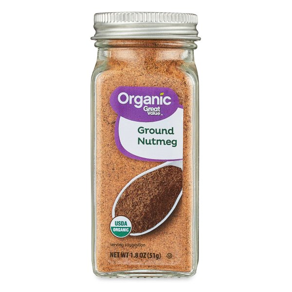 Organic Ground Nutmeg, 1.8 oz