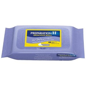 Preparation H Women’s Hemorrhoid Flushable Medicated Wipes 48 Ct.
