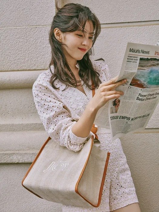 ◆JOY GRYSON◆ Caribbean Tote Bag LW2AE8290_GC WConcept Gryson [Joy Gryson] Caribbean Tote Bag - Natural 208.00