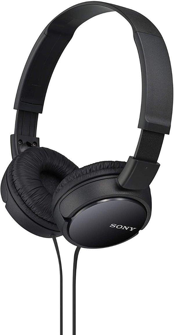 Sony MDRZX110/BLK ZX 可折叠头戴式耳机