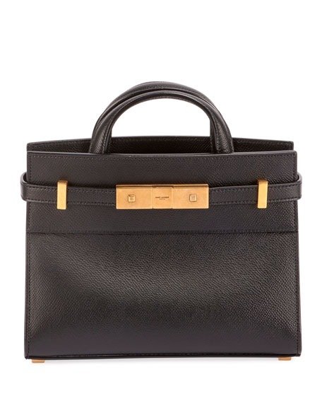 Manhattan Belted Leather Tote Bag