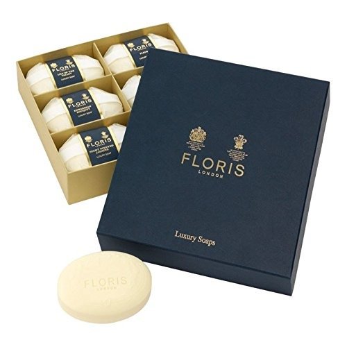 Floris Luxury Soap Collection 6 x 100g - Pack of 2香皂