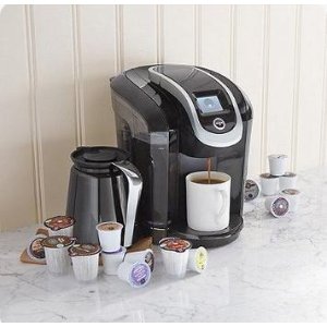Keurig 2.0 K350单杯咖啡机+ Keurig咖啡胶囊及净水装置套装