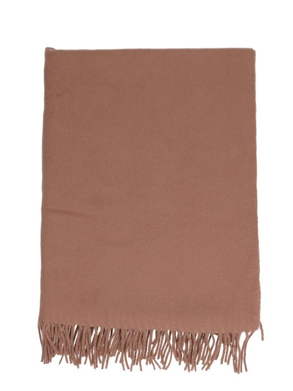 Canada New Scarve In Brown Wool