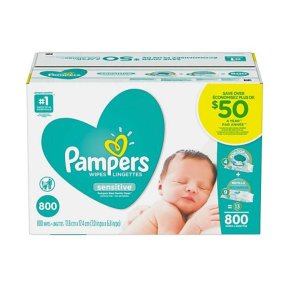 Pampers Diapers & Wips @ Sam's Club