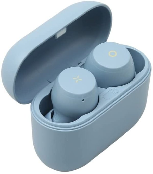 X3 to U True Wireless Earbuds, Qualcomm® AptX™ Audio Bluetooth 5.0 Headphones, CVC 8.0 Noise Cancellation IP55 Dust and Waterproof Ear Buds, Voice Assistant USB C Earphones Blue