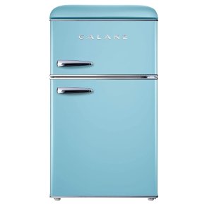 Galanz 格兰仕 复古紧凑型双门冰箱 莫兰迪蓝  3.1 Cu FT