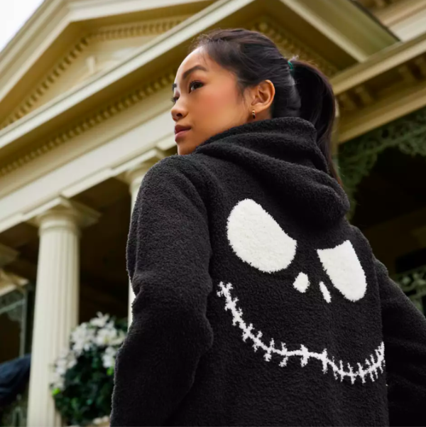 Jack Skellington CozyChic® Zip Hoodie for Adults by Barefoot Dreams – The Nightmare Before Christmas | shopDisney