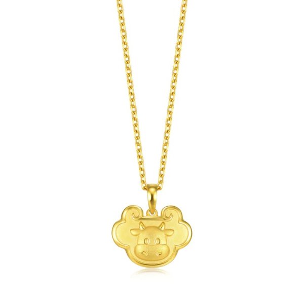 Chinese Gifting Collection 'New Born' 999.9 Gold Pendant | Chow Sang Sang Jewellery eShop