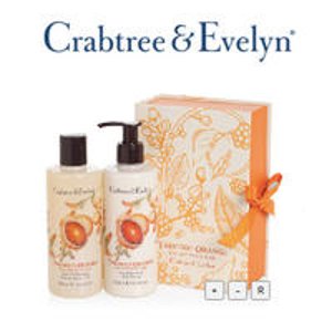 Crabtree & Evelyn预购Tarocco Orange Eucalyptus & Sage 产品，就送免费手袋
