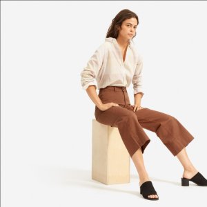 New Arrivals: Everlane The Linen Button-Front Tops and Skirts