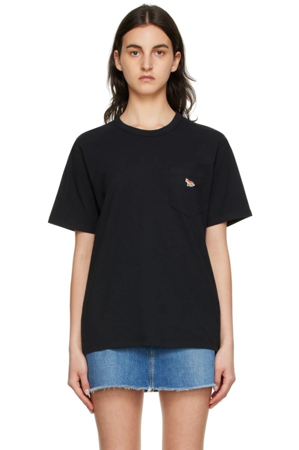 Black Baby Fox T-Shirt