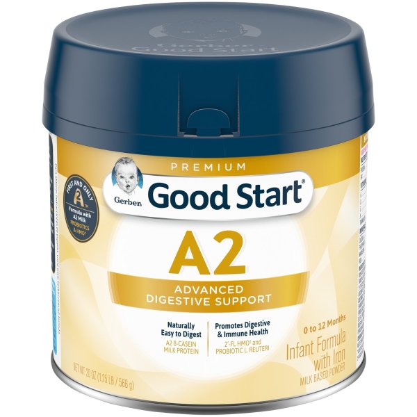 Good Start A2婴儿奶粉 (HMO) Non-GMO, 20 oz.