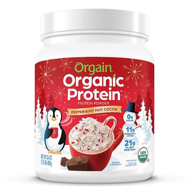 Orgain Organic 热可可口味蛋白粉1.5磅