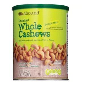 Gold Emblem Brand Nuts Cashews 18.25 oz