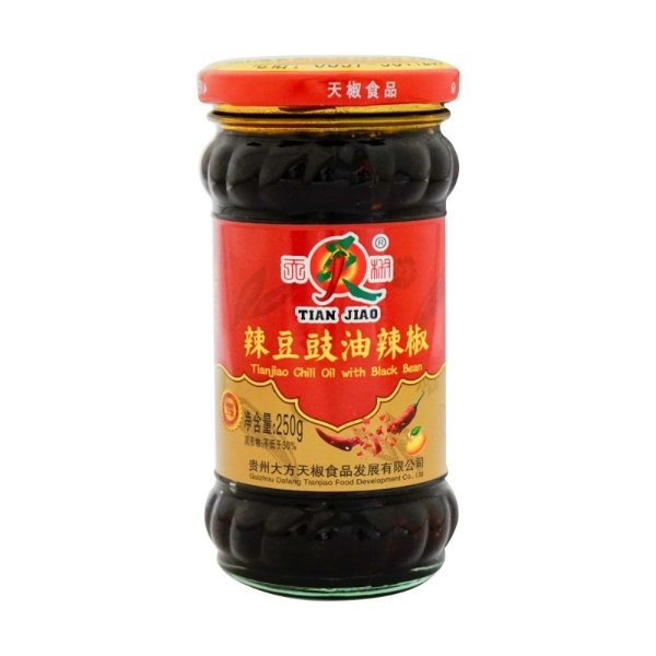 Tianjiao Chili Oil Black Bean Sauce 250g