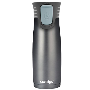 Contigo Autoseal Astor Stainless steel travel mug with easy-clean lid , 16 ounces stormy Weather matte limited edition