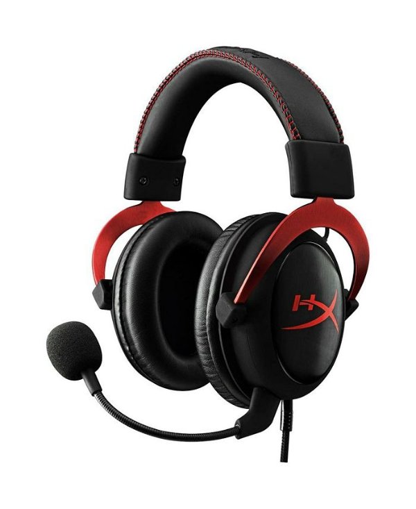 Cloud II Pro Wired Gaming Headset - Red