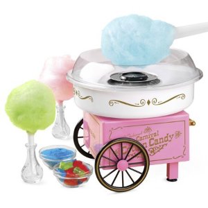 Nostalgia PCM305 Vintage Hard & Sugar-Free Candy Cotton Candy Maker
