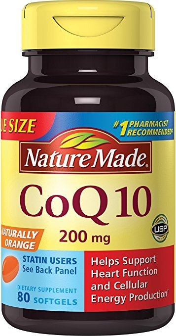 CoQ10 (Coenzyme Q 10) Softgels, 80 count