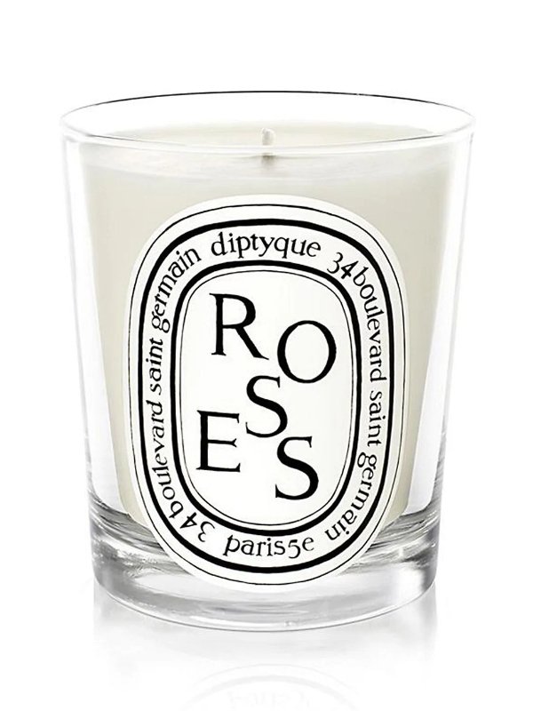 玫瑰花香香氛蜡烛
