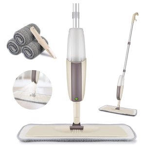 HOMTOYOU Spray Mop Upgrade for Floor Cleaning
