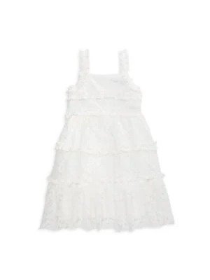 Girl's Layla Lace Tiered Dress