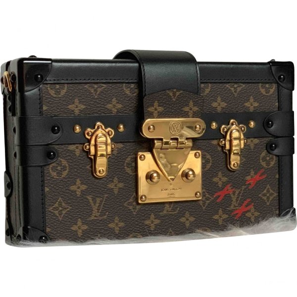 Petit Malle cloth handbag 58 Louis Vuitton