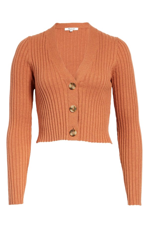 Brenville Crop Cardigan Sweater