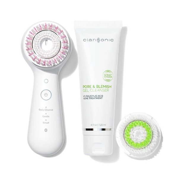Mia Smart Acne Prevention Facial Cleansing Brush Gift Set - Clarisonic