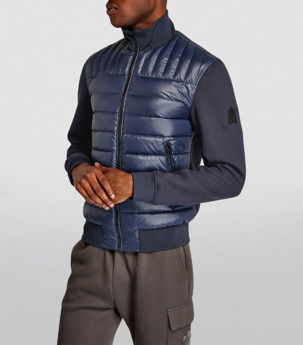 Zip-Front Padded Jacket